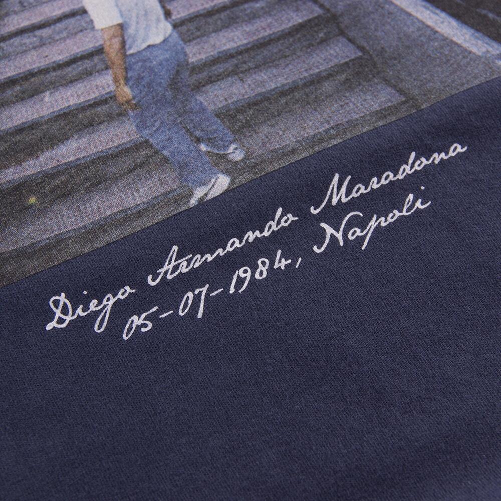 T-shirt - Heren - Maradona x COPA Napoli Presentation - Korte mouw - Blauw 4/7