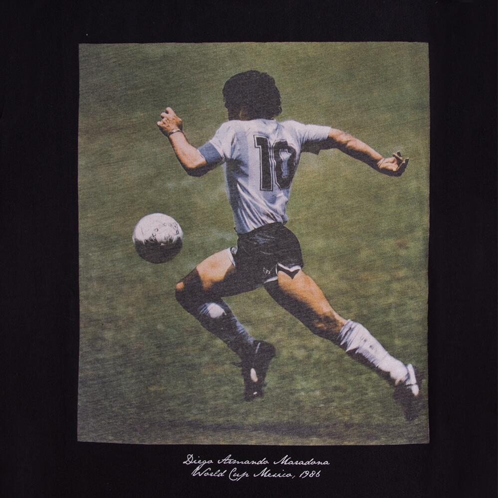 T-shirt - Heren - Maradona x COPA WK 1986 - Korte mouw - Zwart 2/7