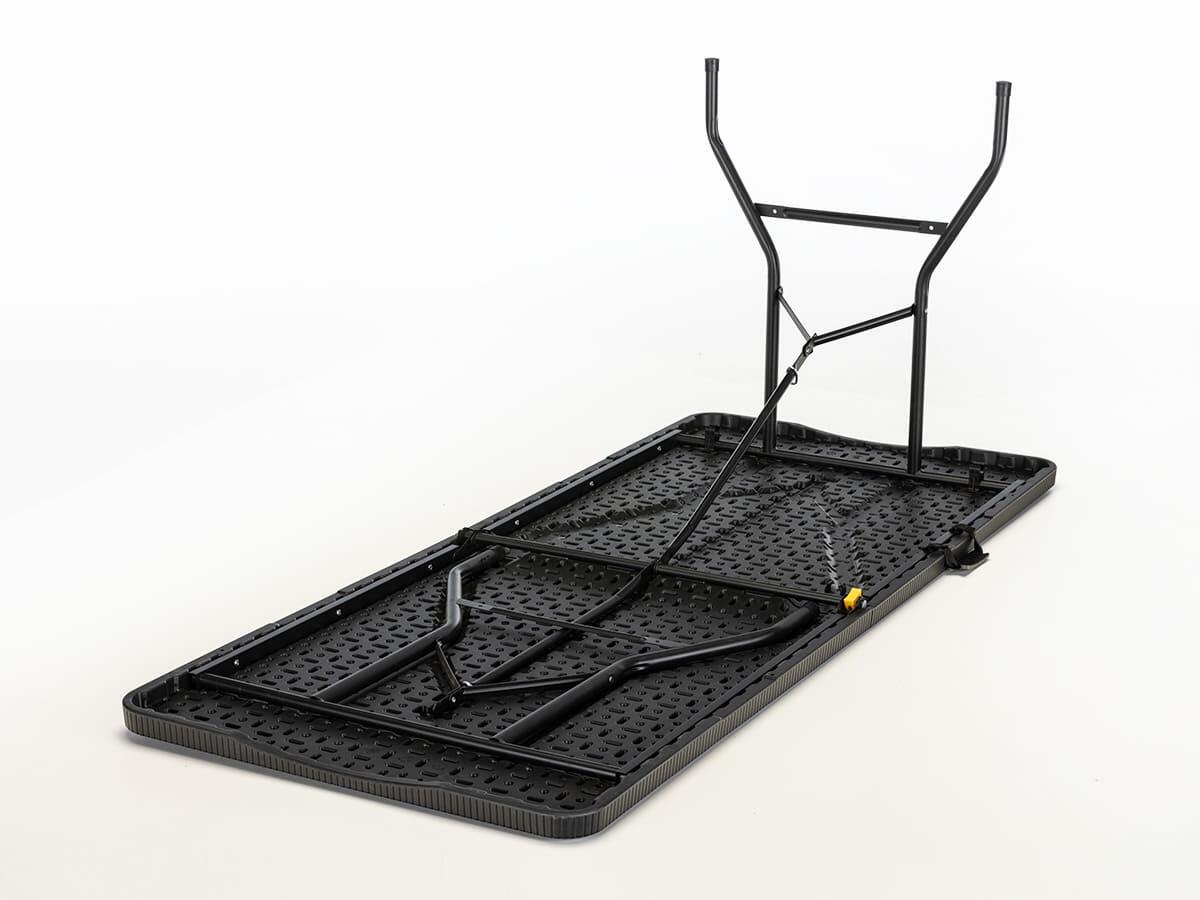 Table de camping Masi - Pliable - 180 × 74 × 74 cm - Acier/HDPE - Max 200 kg 4/7