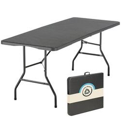 Campingtafel Masi - Opvouwbaar - 180 × 74 × 74 cm - Staal/HDPE - Max 200 kg