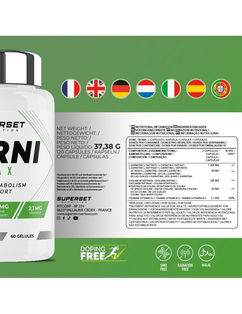 L-carnitine | Carni Max (60 Caps) 7/7