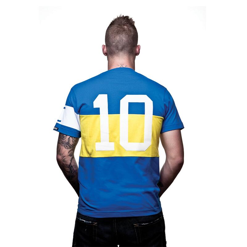 Camiseta manga corta fútbol retro Boca Juniors Capitán by COPA