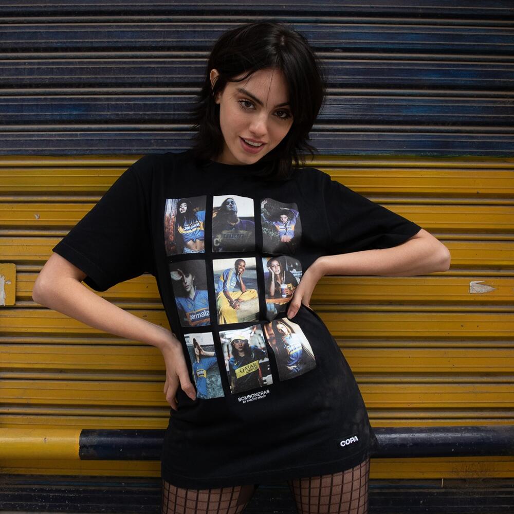 T-shirt - Heren - Bomboneras Collage - Korte mouw - Zwart 2/7