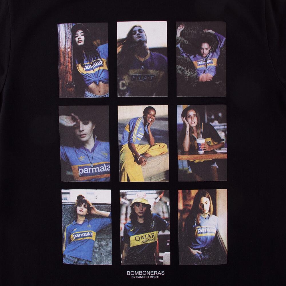 T-shirt - Heren - Bomboneras Collage - Korte mouw - Zwart 3/7