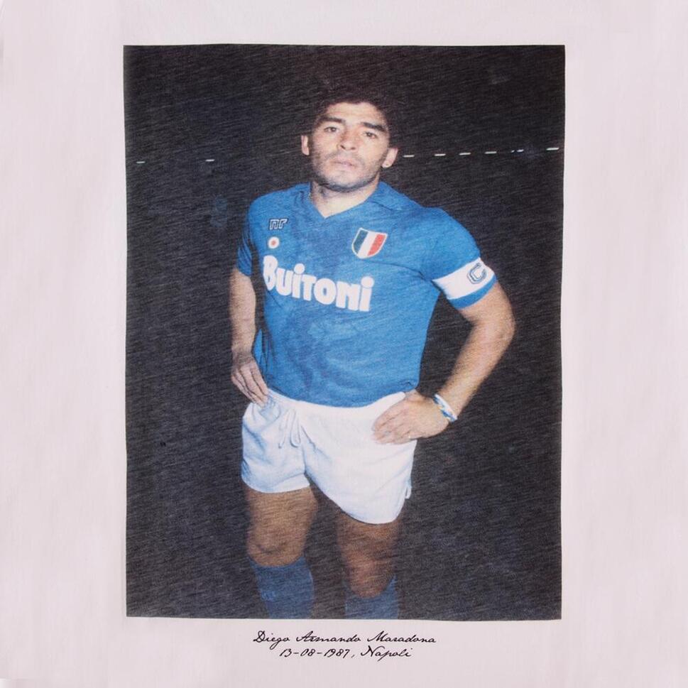 Koszulka dla dorosłych - Maradona x COPA Nápoles Casa - Biały