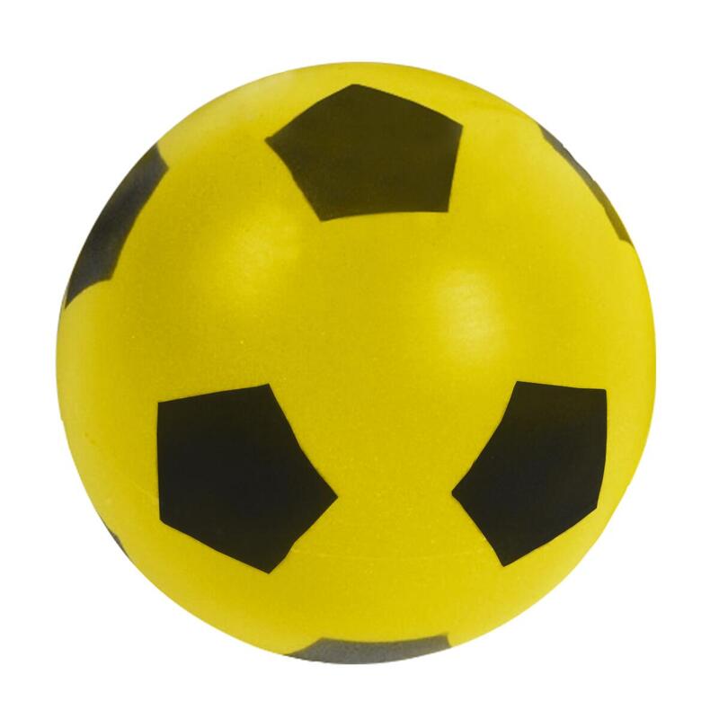 Ballon de foot Sea en MOUSSE BICOLORE jaune 120 mm