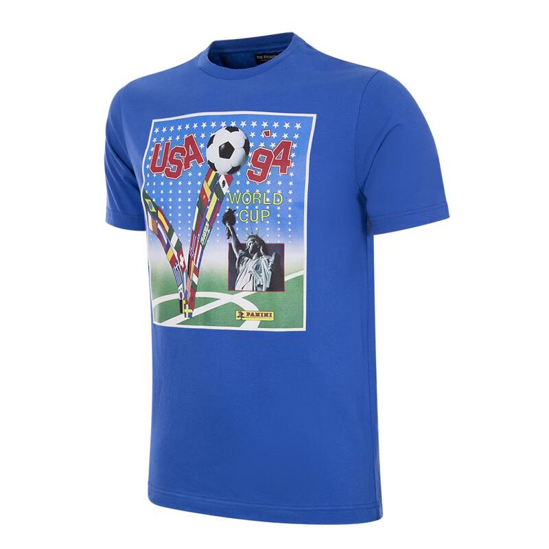 Camiseta manga corta fútbol retro Panini FIFA EE.UU. 1994 World Cup