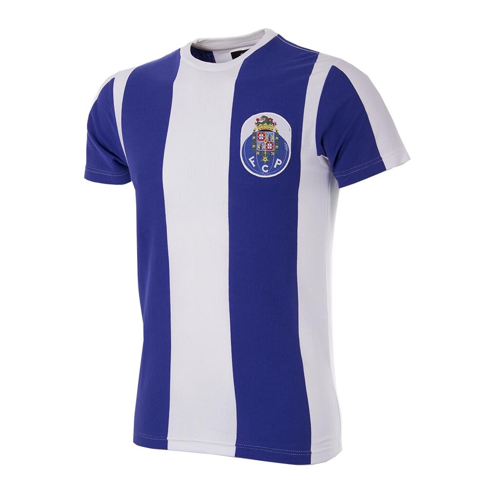 COPA FOOTBALL T-shirt - Heren - FC Porto Retro - Korte mouw - Wit - Blauw