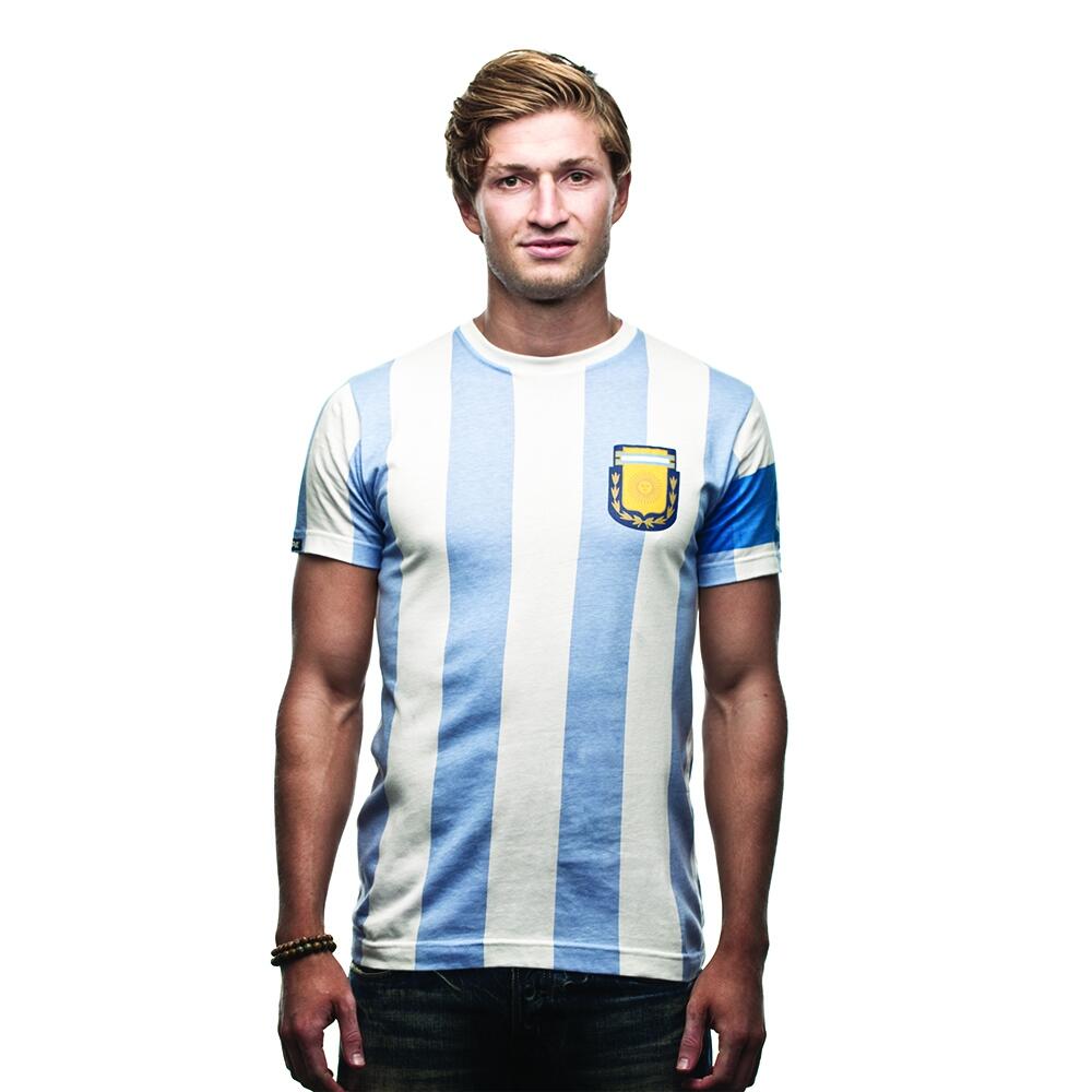 Argentina Capitano - Camiseta - Blanco – COPA Football 6/7