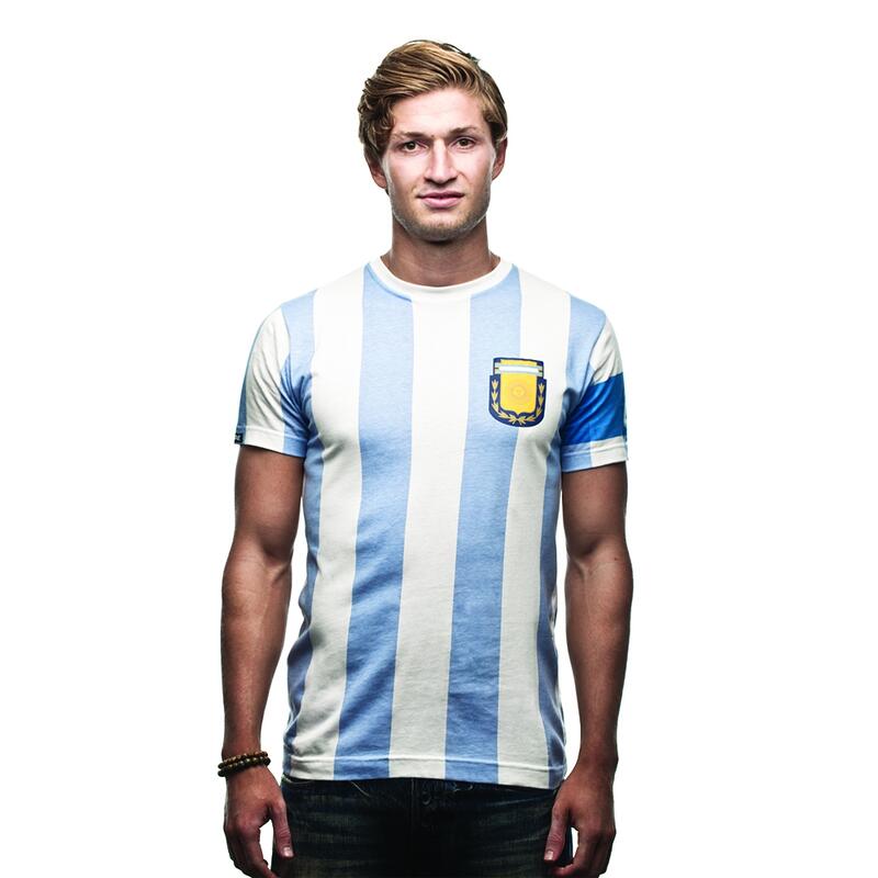 Koszulka dla dorosłych - Argentina Capitano - Biała