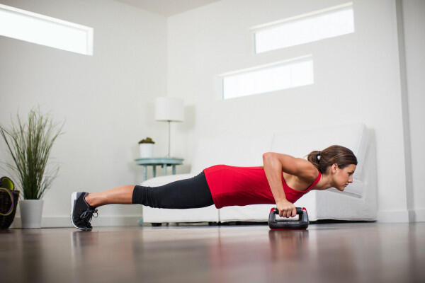 Supports de pompes avec poignées rotatives et prises ergonomiques - Push Up Pro 5/5