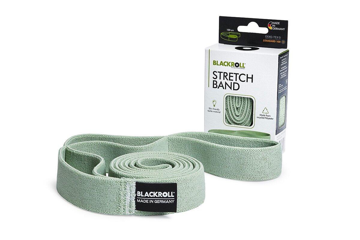 BLACKROLL Stretch Band - weerstandsband - huidvriendelijk textiel - groen