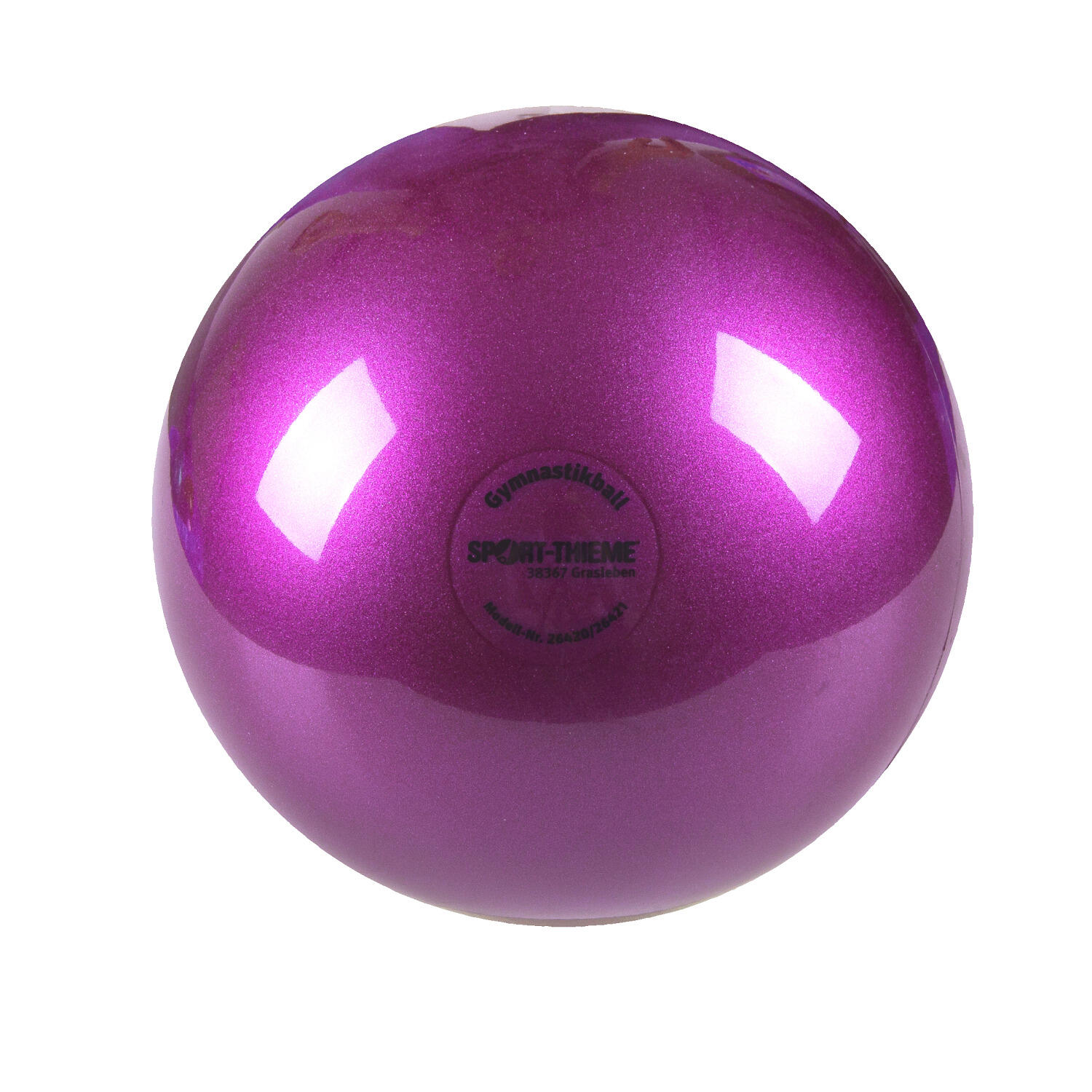 Gymnastikball 300 Lila Gymnastik Unisex Lila 2/2