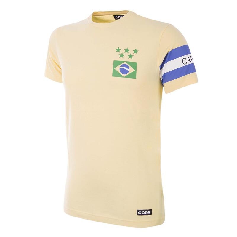 T-shirt de capitaine Brésil