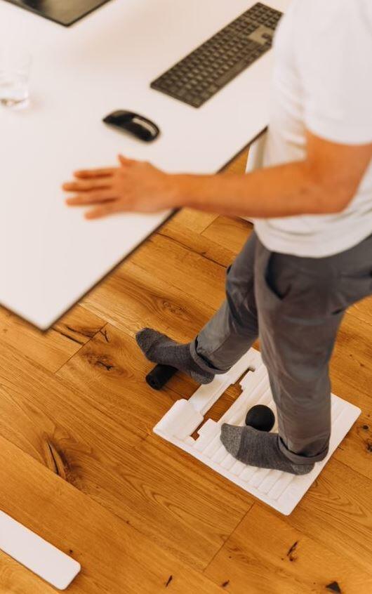 BLACKROLL SMOOVE BOARD SET- KOMPLEX SMR TALPMASSZÍROZÓ (FEHÉR- FEKETE) 3/5