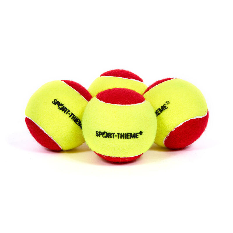 Sport-Thieme Methodik-Tennisbälle Soft Start, 4er Set