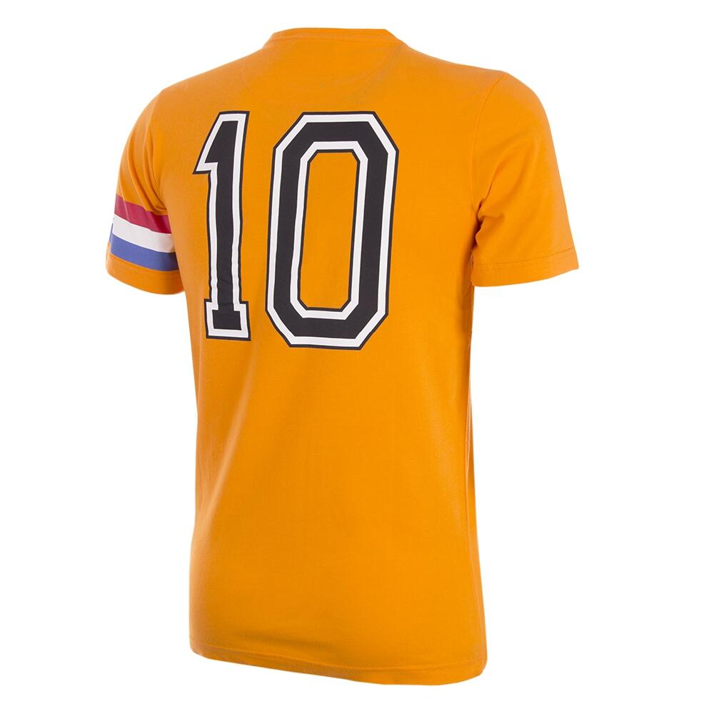 Camiseta manga corta fútbol retro Holanda Captain 3/7