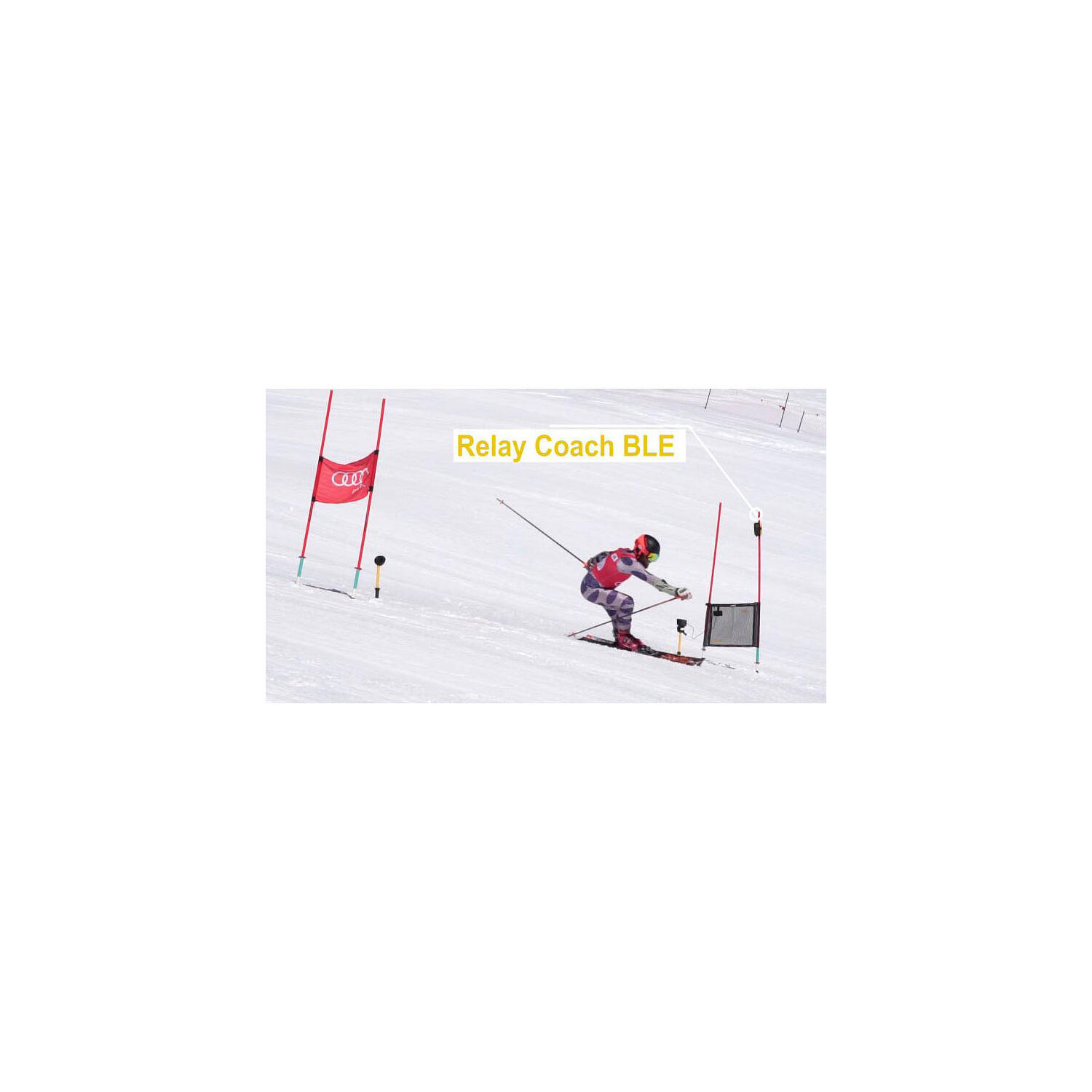 Zeitmesssystem-Set Alpin Ski Pro Schulsport Unisex 2/5