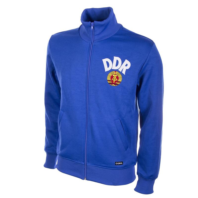 DDR 1970's Chaqueta de Fútbol Retro