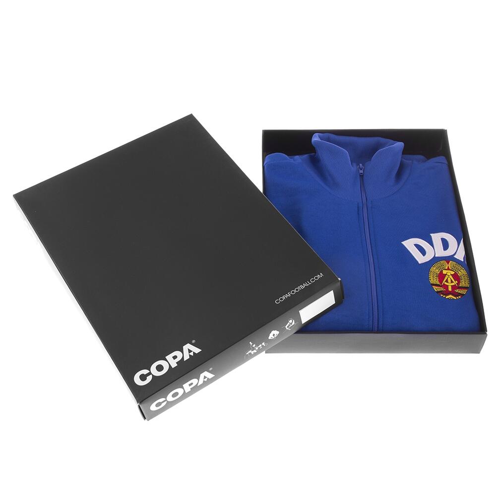 Voetbaljack - Heren - Retro - DDR 1970 - Blauw 7/7