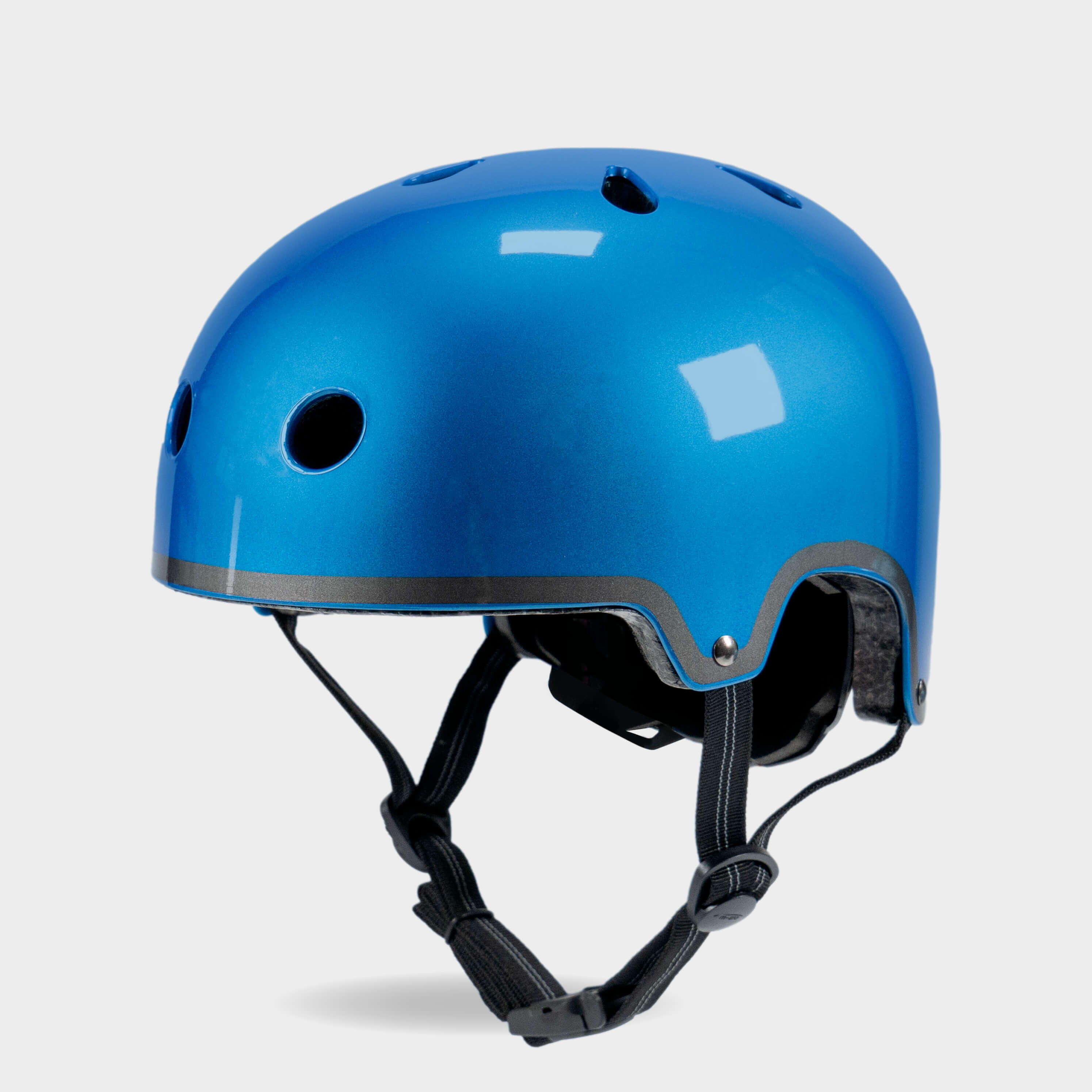 Micro Children's Deluxe Helmet: Blue 1/7