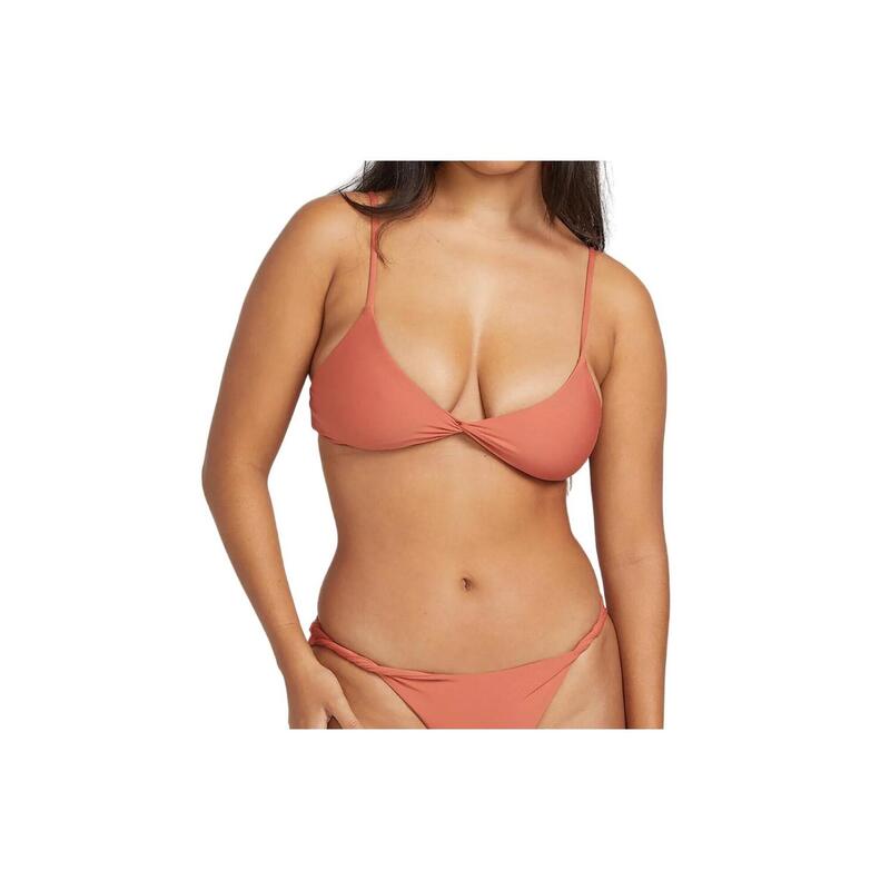 Góra od stroju kąpielowego Volcom Simply Seamless Vneck Bikini Top