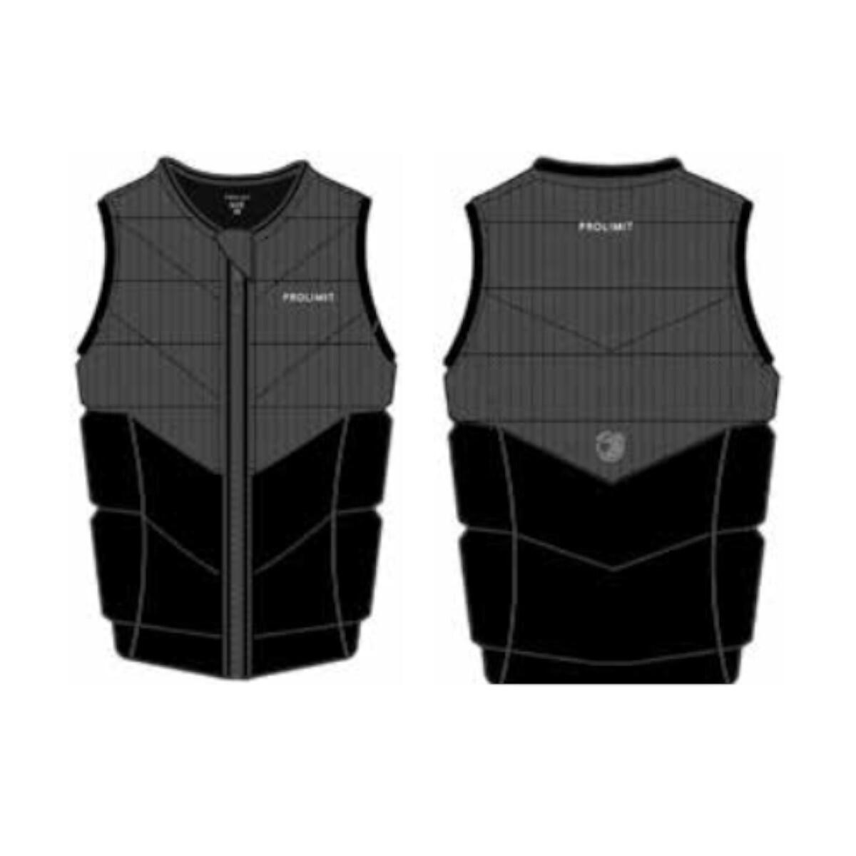 Kamizelka Prolimit Slider Fusion Full Paddded FZ Black Grey 2024 1/2