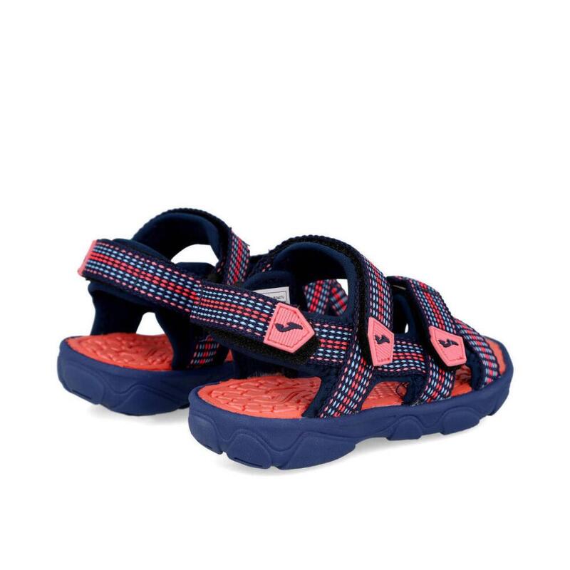 Sandálias de caminhada criança S.WAVE JR 2407. Marinho-rosa