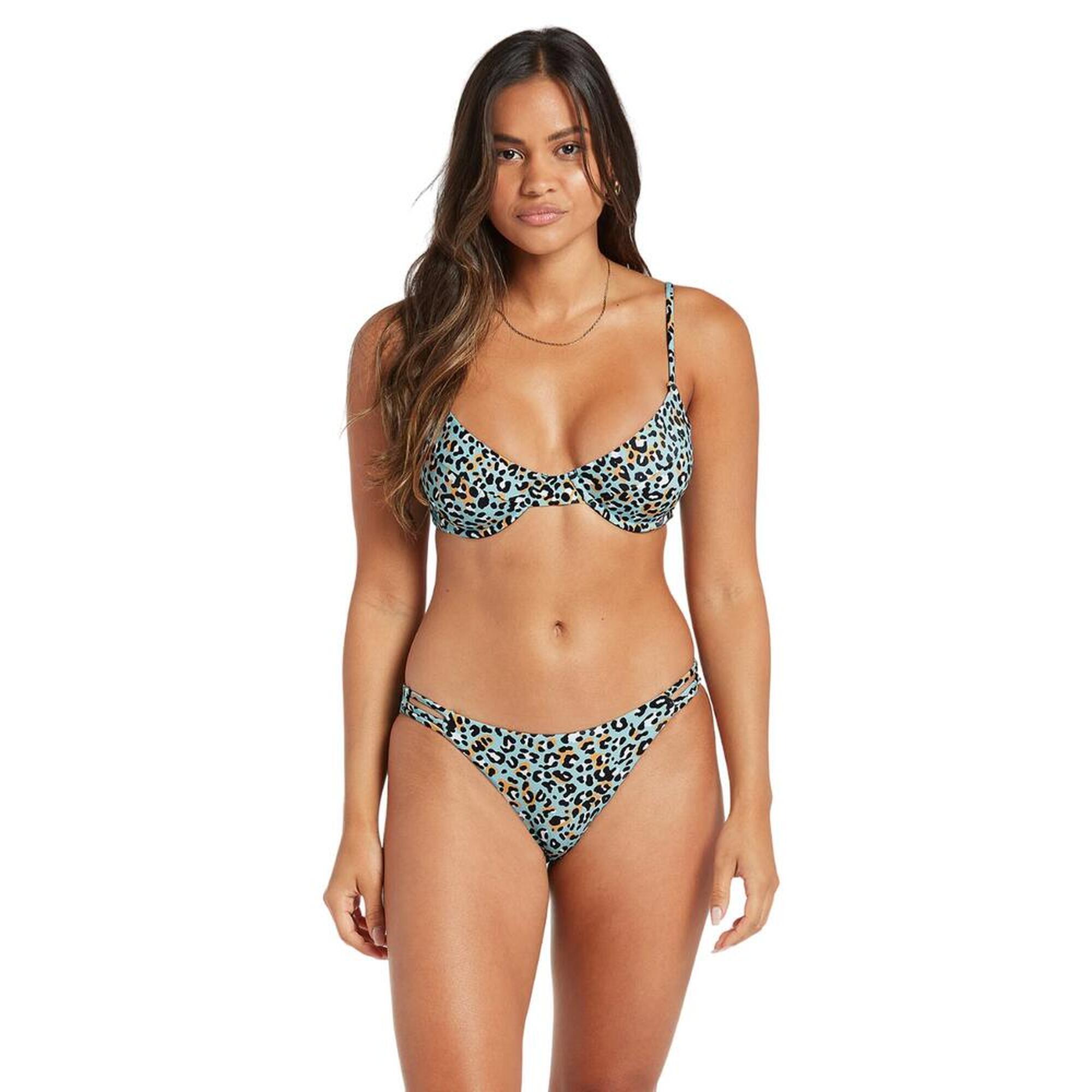 Góra od stroju kąpielowego Volcom Just Spotted Uwire Bikini Top - Aqua