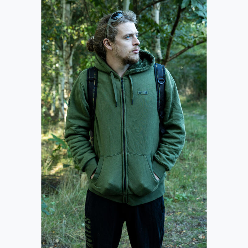 Navitas Sherpa Zip Hoody férfi pulóver