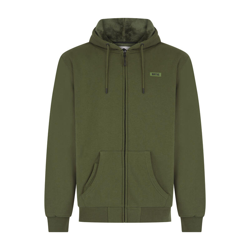 Hommes Navitas Sherpa Zip Hoody Sweatshirt