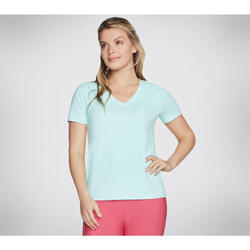 SKECHERS GODRI SERENE VNECK TOP T-Shirt/Marcel sans manches Blu