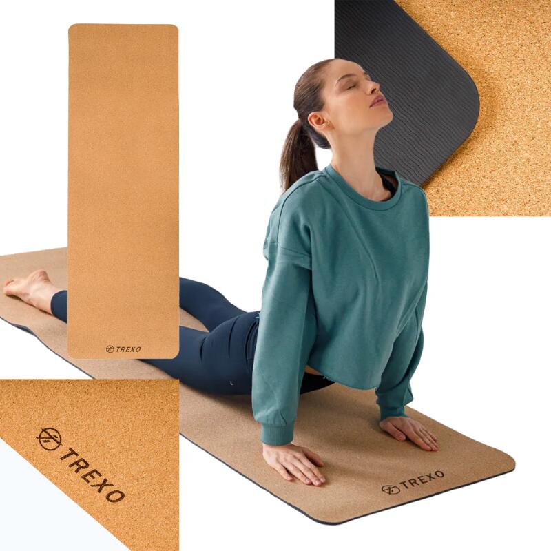 Tapis de yoga TREXO en Luik TPE