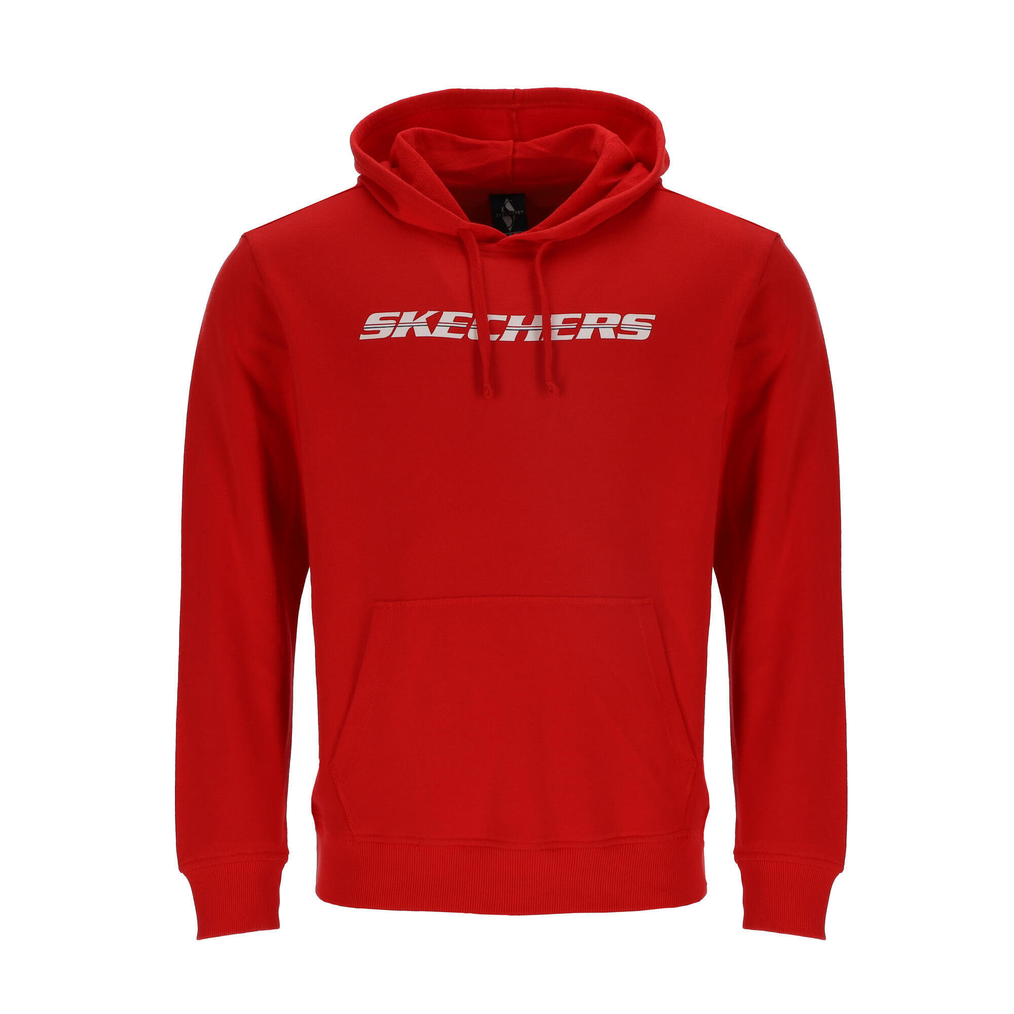 Skechers - Homme Skechers Strikethrough Hoodie Sweat À Capuche Rouge - Sweat-shirt - Rouge - 40 M - Decathlon