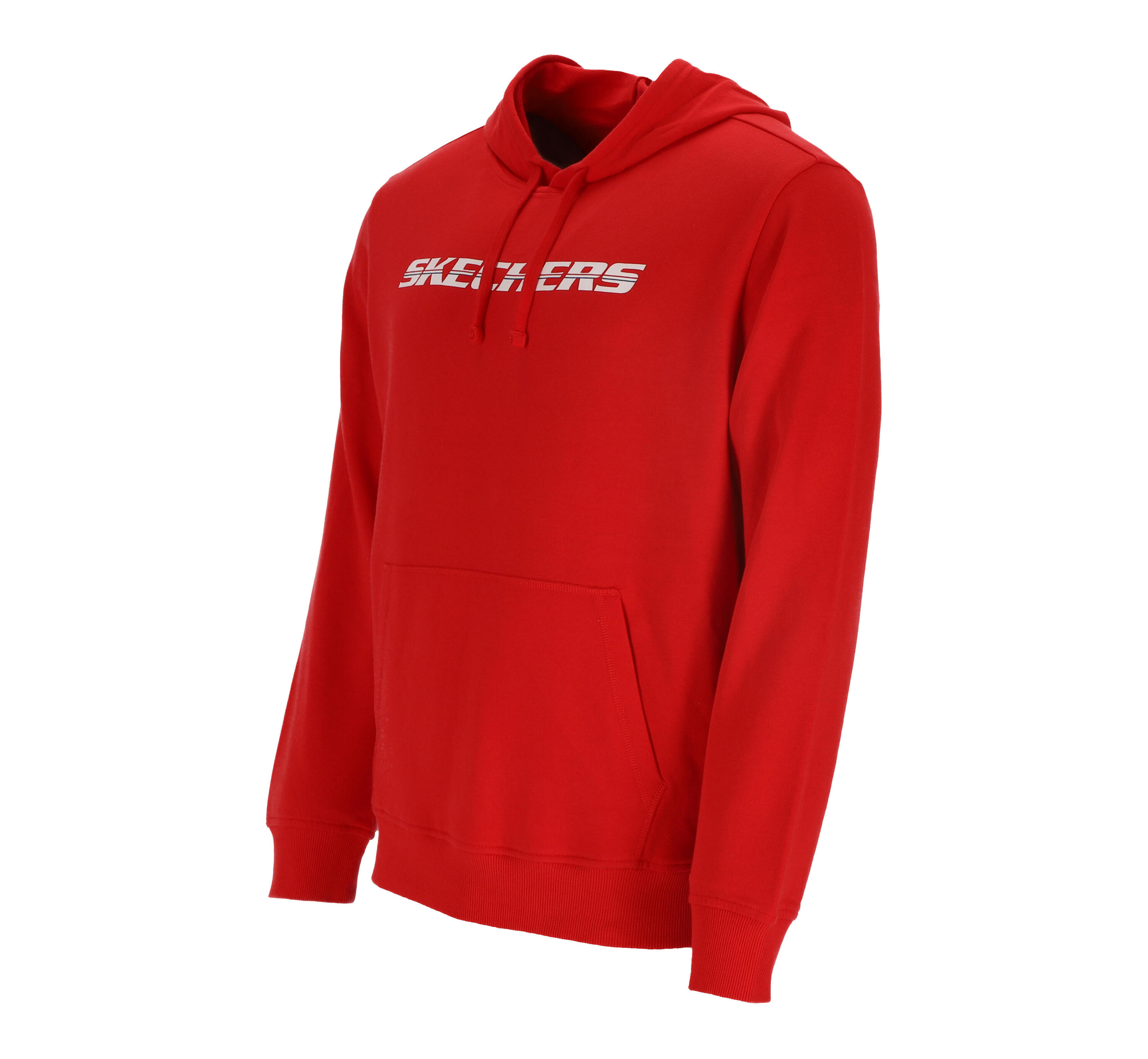 Uomo SKECHERS STRIKETHROUGH HOODIE Felpa con cappuccio Rosso 2/4