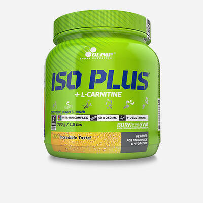 Iso plus - lemon - 1.5 kg (43 doseringen)