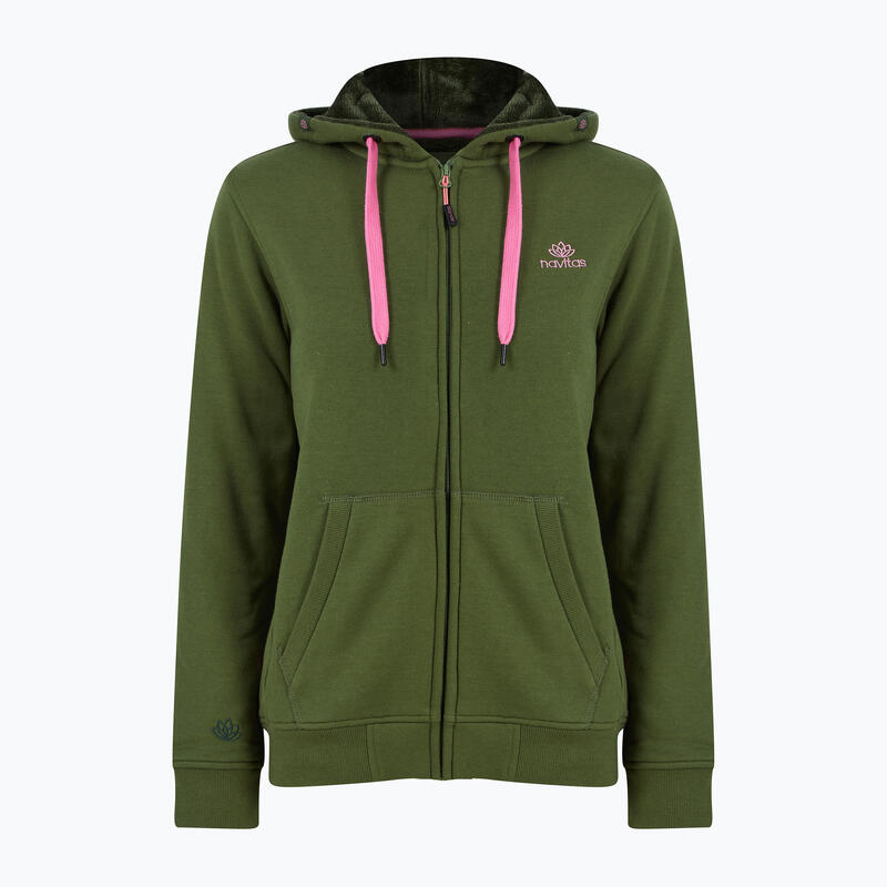 Sweat à capuche zippé Navitas Lily Sherpa pour femme