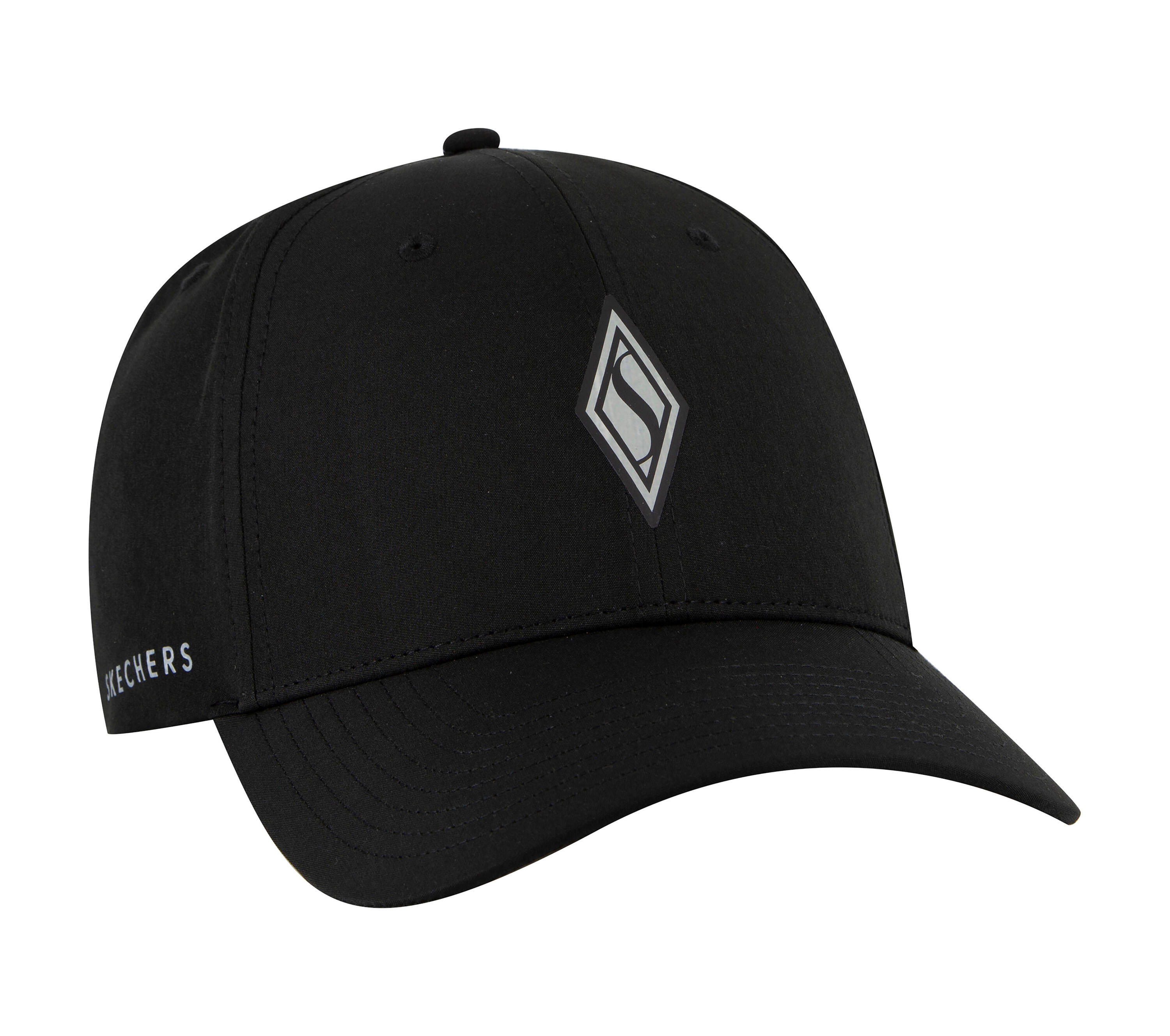Casquette SKECHERS SKECHWEAVE DIAMOND SNAPBACK Noire 4/4