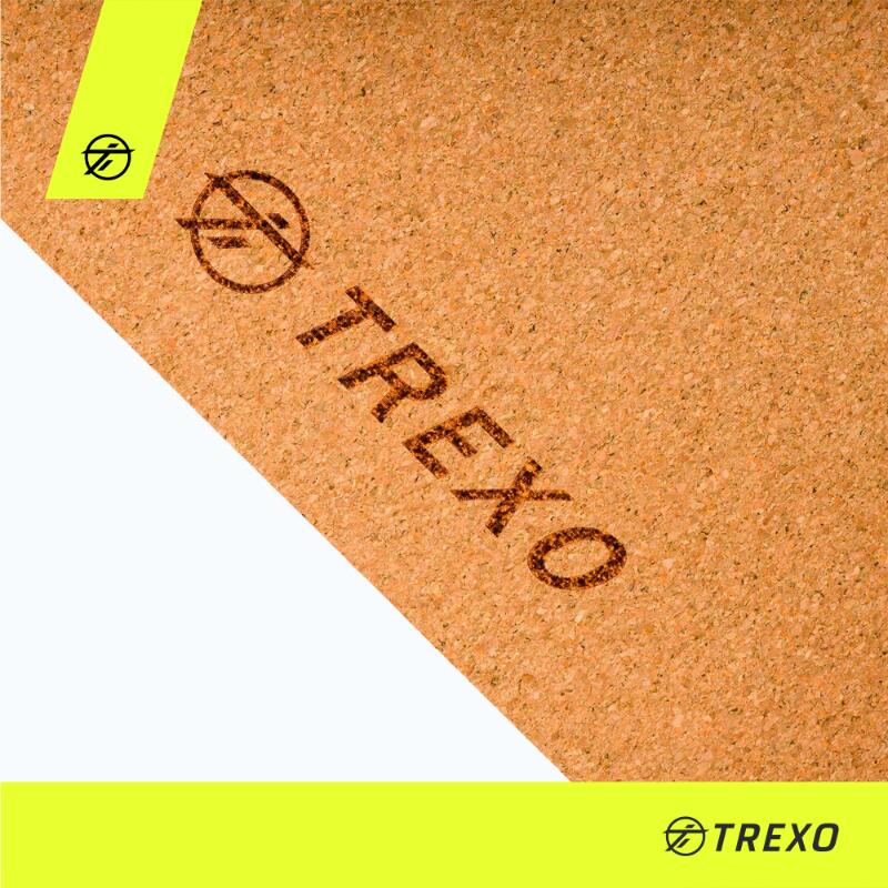 Tapete de ioga TREXO Cork TPE 4/7