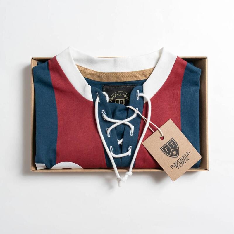 T-Shirt Retro with Laces La Tour Football Adulte Vintage - M