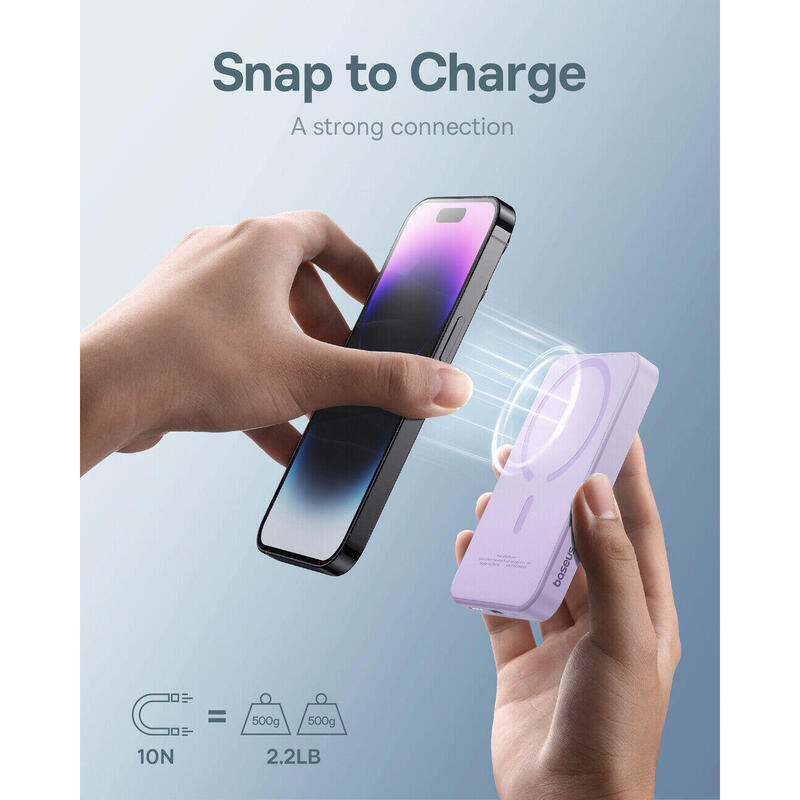 Powerbanka 5000mAh 20W indukční