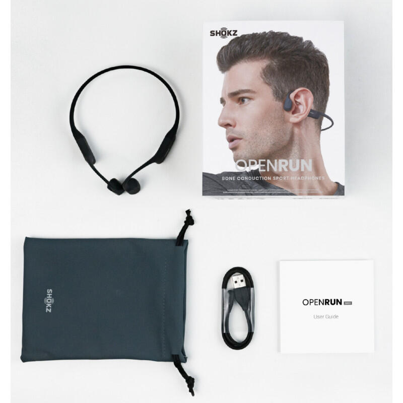 Casque de sport bluetooth à conduction osseuse SHOKZ - OPENRUN 6/7