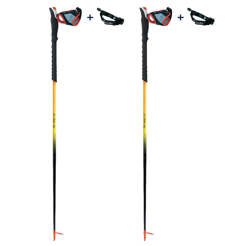 Bâtons de ski de randonnée en carbone TSL Race 1 Cross- Winter Spike