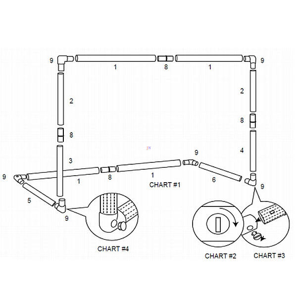 Poartă fotbal Spartan 184x122x91.5 cm, Galben