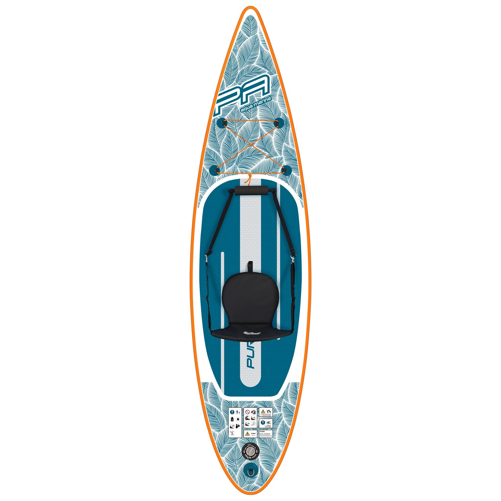 Deska Pompowana SUP AQUA MARINA Pure Air Combo 11.0 2024 + Bojka na wiosło