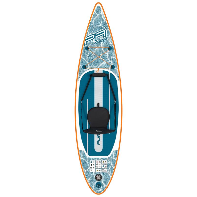 SUP placă gonflabilă Aqua Marina Pure Air 11'0” combo set 2024 + paddle buoy