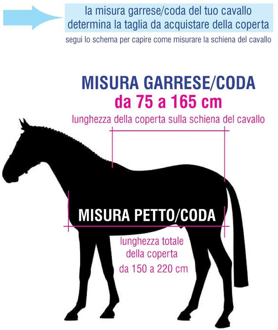 Manta de exterior para caballos de prado de verano Tattini 3/3
