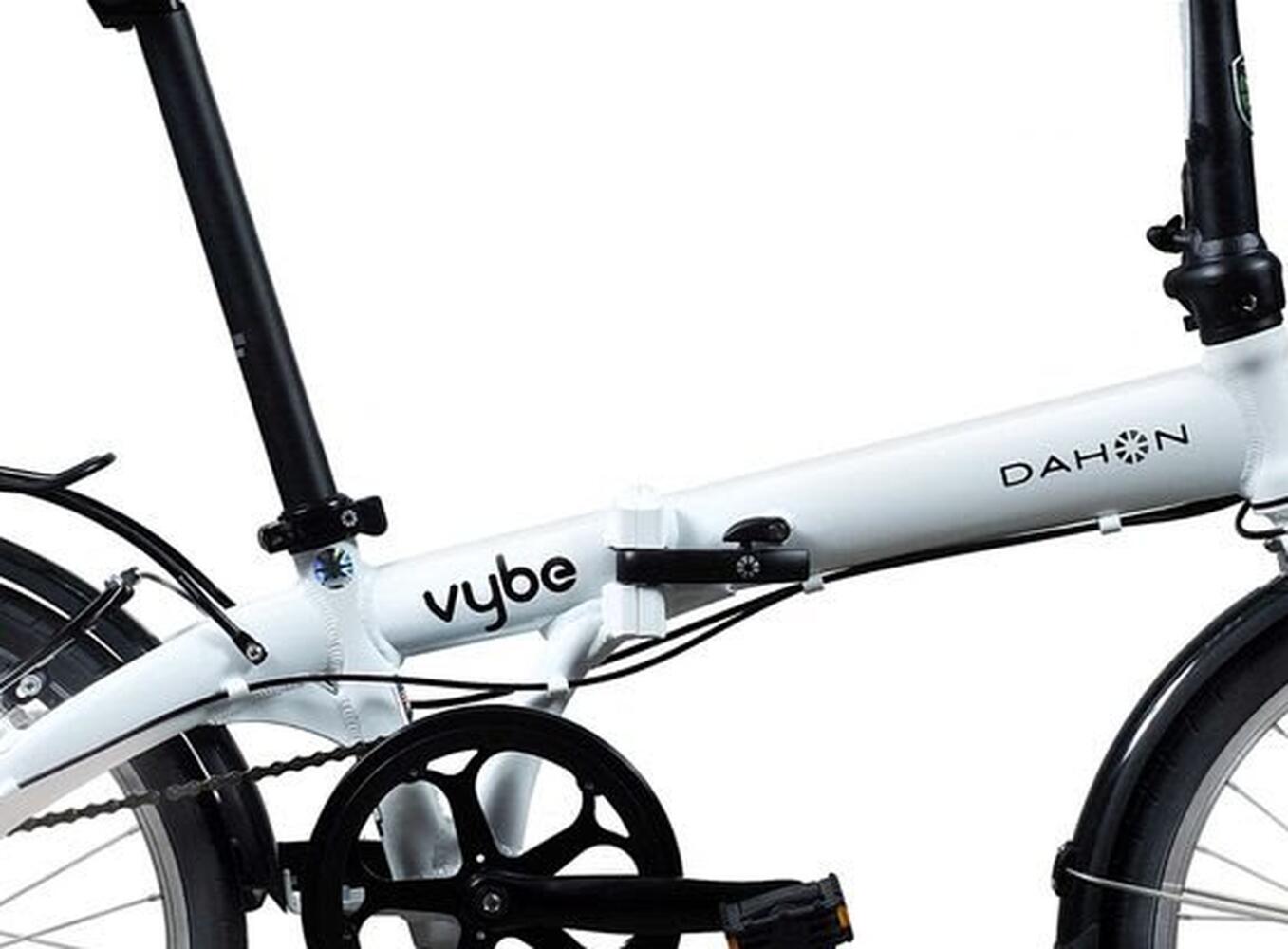 Bicicleta plegable Vybe D7 blanca ciclismo Blanco Dahon 2/2