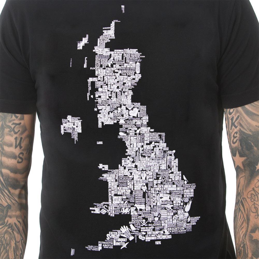 Camiseta - Hombre - UK Grounds - Manga Corta - Negro 2/7