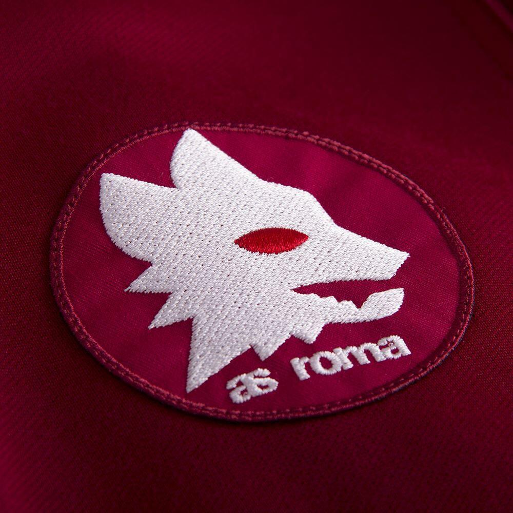 Herren - Retro Fußballjacke - AS Rom 1983 Scudetto - Rot 2/7